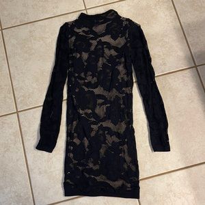 Fitted Long Sleeve Dress